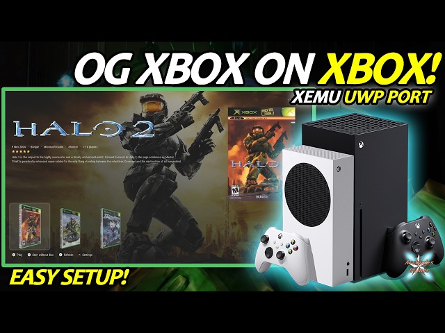 Original Xbox Emulation on Series X|S is HERE! (Xemu Setup Guide)