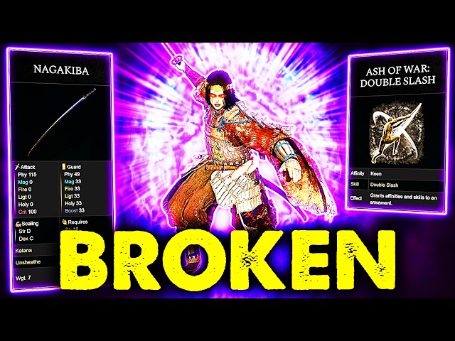 THIS NAGAKIBA BUILD MELTS BOSSES IN ELDEN RING DLC 1.16