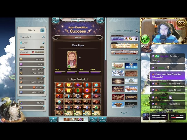 (7/8/26) GRANBLUE FANTASY EXO CRUCIBLE 🟩