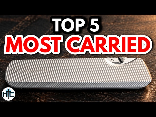 MY TOP 5 MOST CARRIED KNIVES - October 2026