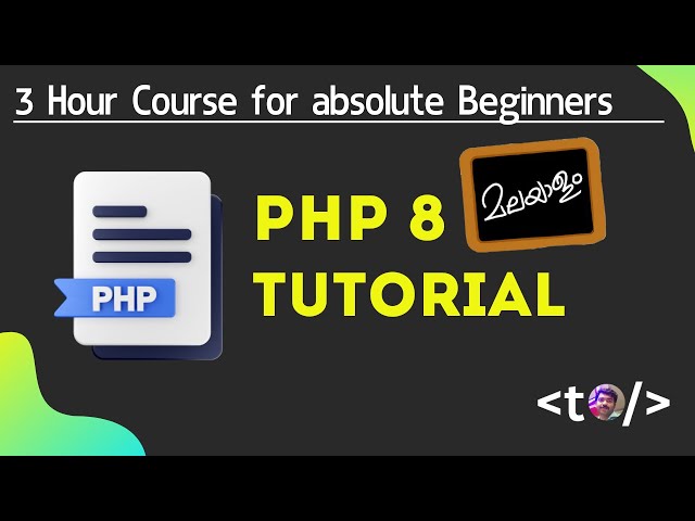Learn PHP in one video 2024 Malayalam