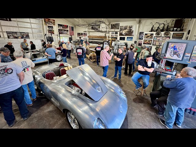 Luc De Ley’s Open house at Marcels Custom Metal!!! ;-)