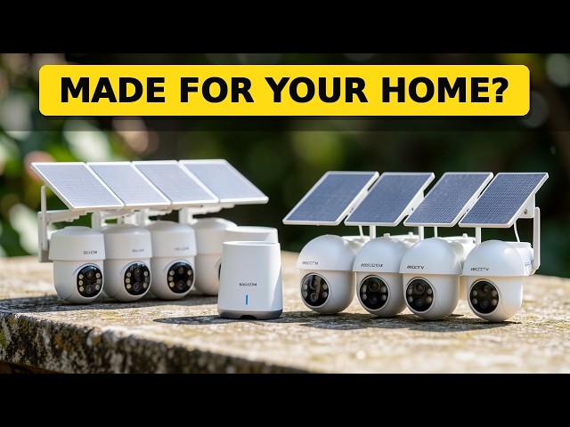 Smart Home Security Cameras: Comparing Wireless, Solar, and Wired Systems