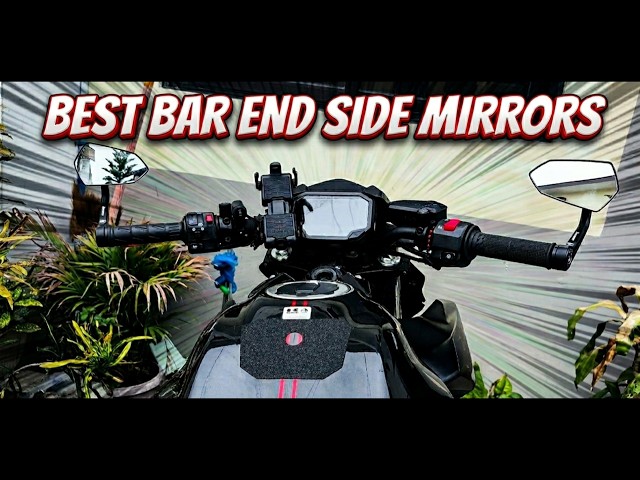 Best bar end side mirrors | Kawasaki z650