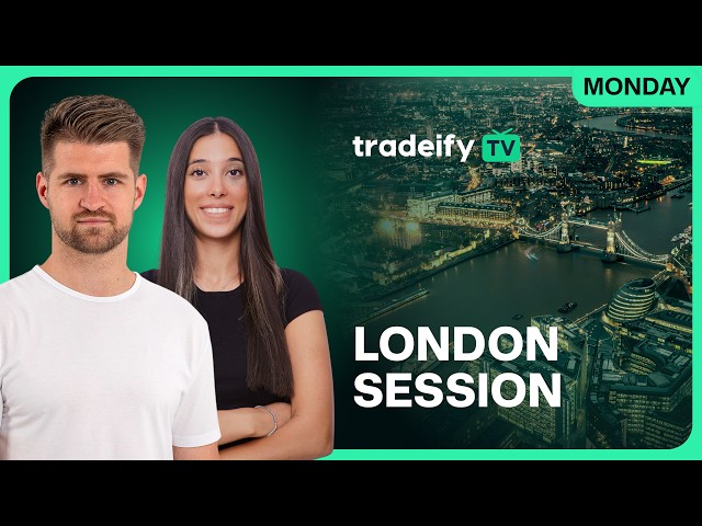 LONDON SESSION LIVE! | Tradeify TV | MONDAY 9/14/26