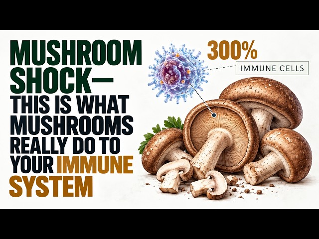 Mushroom Shock: This Is What Mushrooms REALLY Do To Your Immune System
