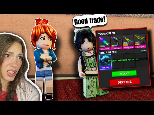 TROLLING AS A RICH NOOB IN MM2..
