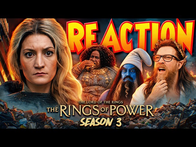 THIS TRASH IS BEYOND SAVING – The Rings of Power Season 3 Trailer REACTION