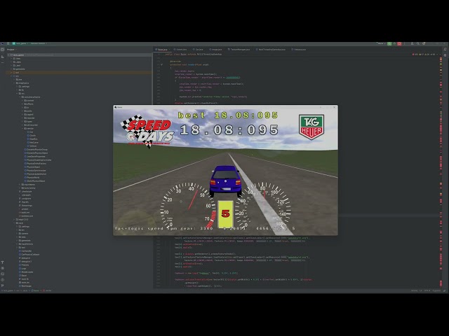 Java 1/4 mile racing game from 2004