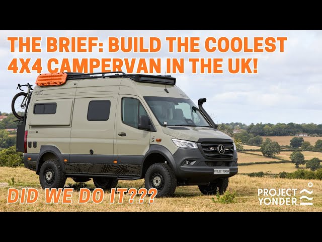 THE BRIEF: BUILD THE COOLEST 4X4 CAMPERVAN IN THE UK!