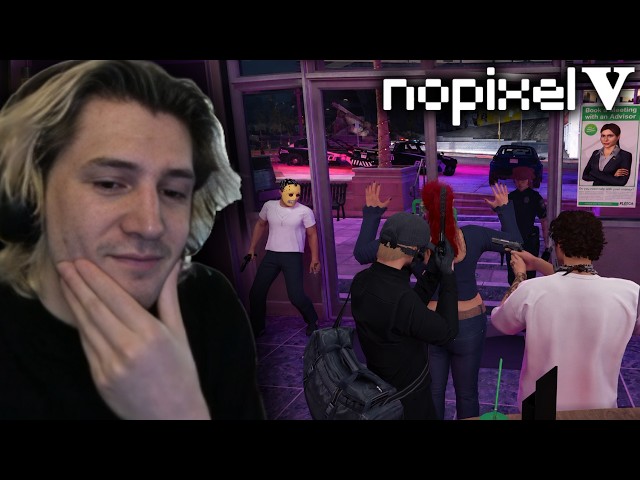xQc The MOBILE UNIT | GTA RP NoPixel V #79 (Day 37)
