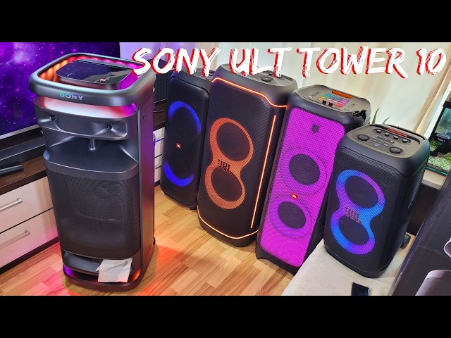 Sony ULT Tower 10 ULTIMATE BASS Sound Test