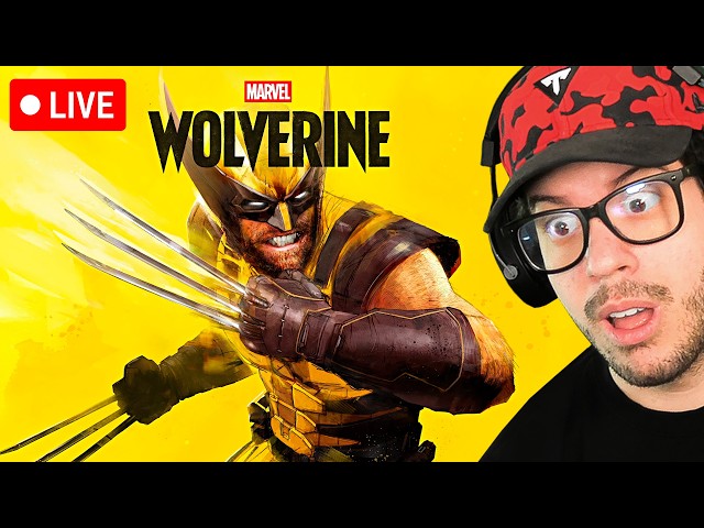 🔴 LIVE! - TYPICAL GAMER plays WOLVERINE!