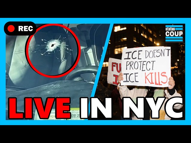 BREAKING: NYPD CLASH With Protesters After ICE SHOOTS Man in Bronx | LIVE PROTESTS