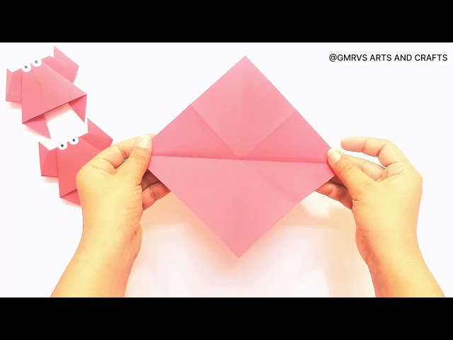 Easy Paper Carb craft |GMRVS ARTS AND CRAFTS| #crabcraft #crab