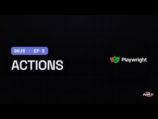 Playwright Python Tutorial #5 — Actions (click, fill, check, hover)
