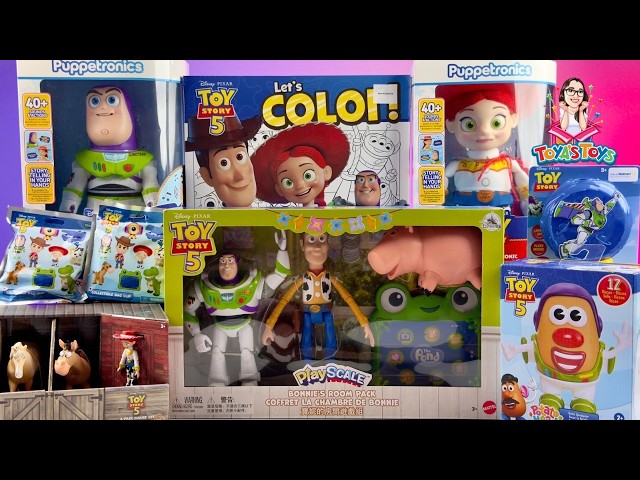 TOY STORY 5 TOYS UNBOXING & REVIEW!