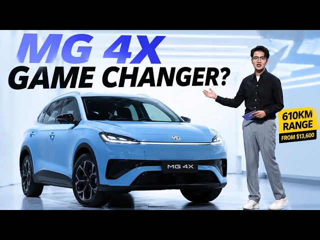 MG 4X Revealed With 610 Kilometer Range and Low Price