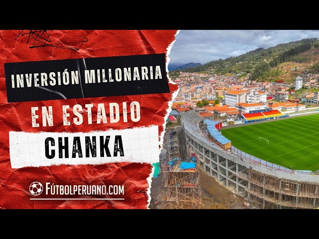 Los Chankas debut their renovated South Stand in Andahuaylas