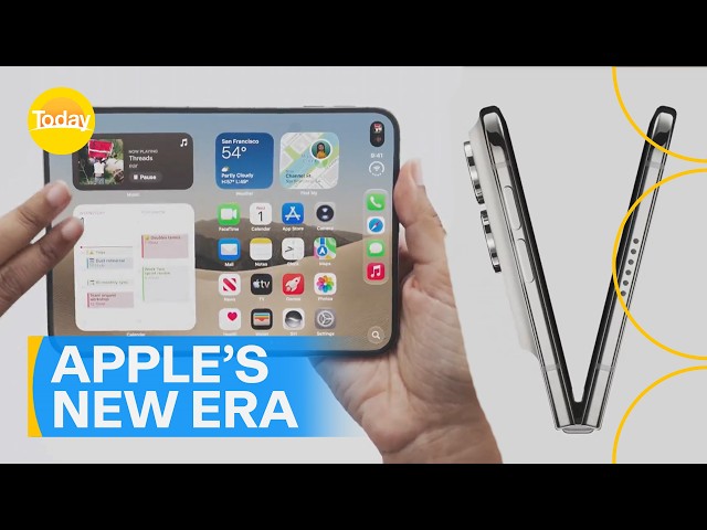 Apple reveals foldable iPhone, but is it worth the price?  | Today Show Australia