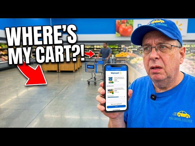 Someone Stole My Shopping Cart! | A Day in the Life of a Gig Driver