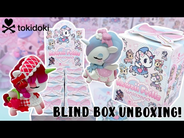 Let's Open the tokidoki KAWAII FRILLS UNICORNO Blind Box Series | SPECIAL EDITION AMI UNICORNO! ♡