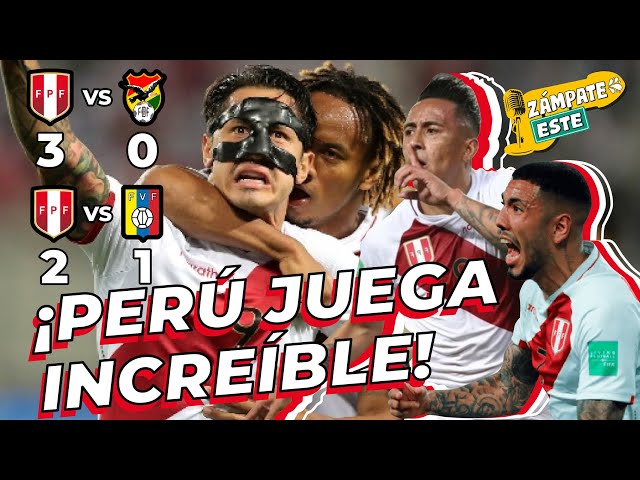 PERU, Peruvian National Team. Highlights. Matchday 13 Qatar 2022 Qualifiers. (Peru 3 - 0 Bolivia)