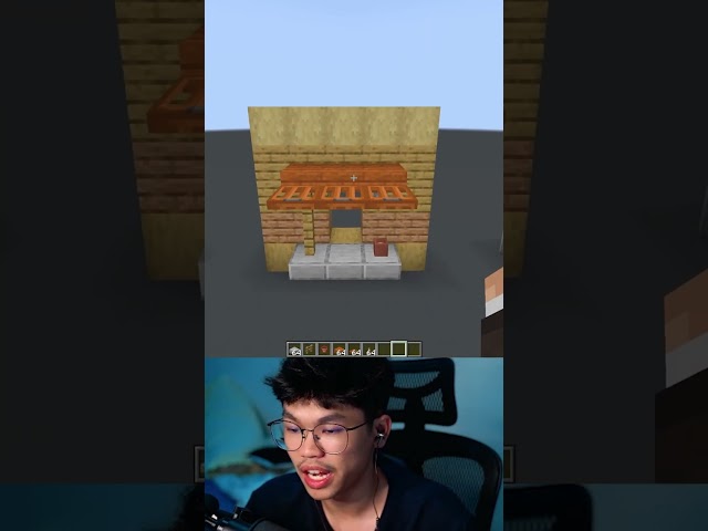 3 Desain Build Supaya Jendela Kalian Makin Keren! #shorts #tutorial #minecraft #minecraftshorts