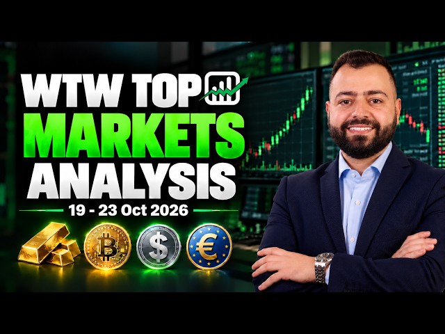 🎯TOP Markets Analysis For This Week! GOLD, EURUSD, BTC & US30 - Forex Trading