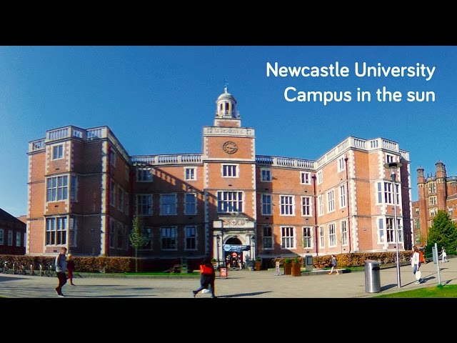 Newcastle University Campus Spring Sunshine in 360º