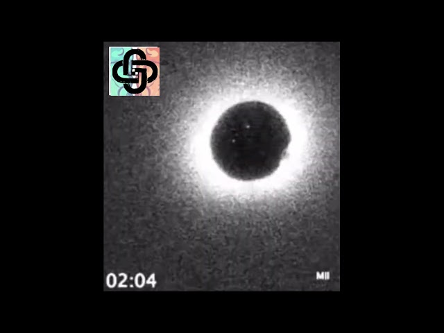 Flash of light at the moment of conception