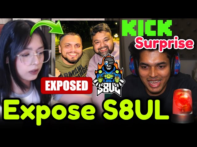 Kick Surprise JONATHAN 🎁 Sheek Brutally Expose SID 🤡🚨 Open Dhamki to S8UL😱