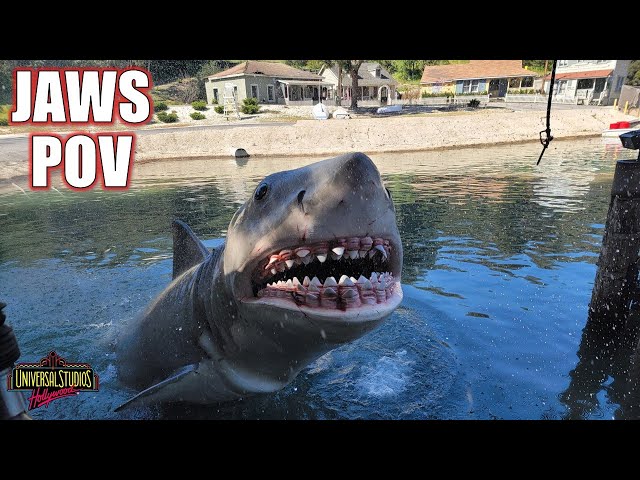 Jaws POV, Universal Studios Hollywood Studio Tour Section | Non-Copyright