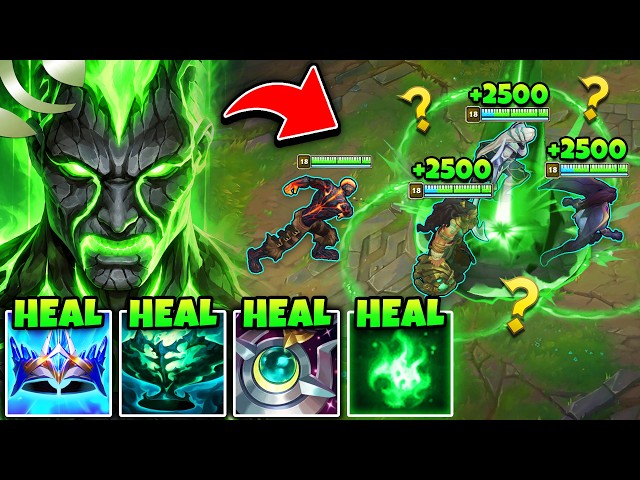 Brand but my fire heals my team to full health (NEW HEALING HACK?)