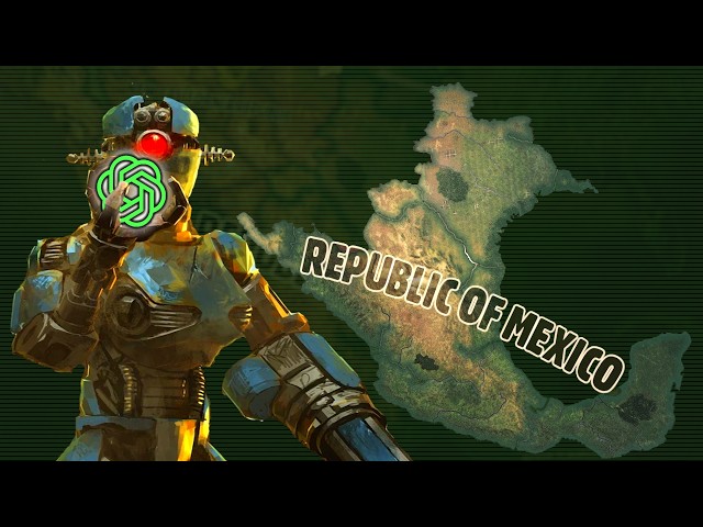 I reunited Mexico with ROBOTS in HOI4 Fallout!