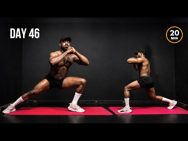🔥 DAY 46 | 20 Min Intense Thigh & Leg Toning Workout at Home | No Equipment | 90 Day Challenge