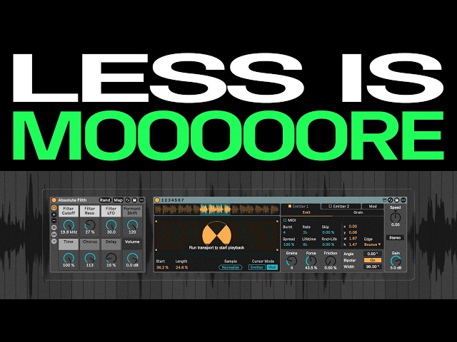 Less Is More In Hypnotic Techno