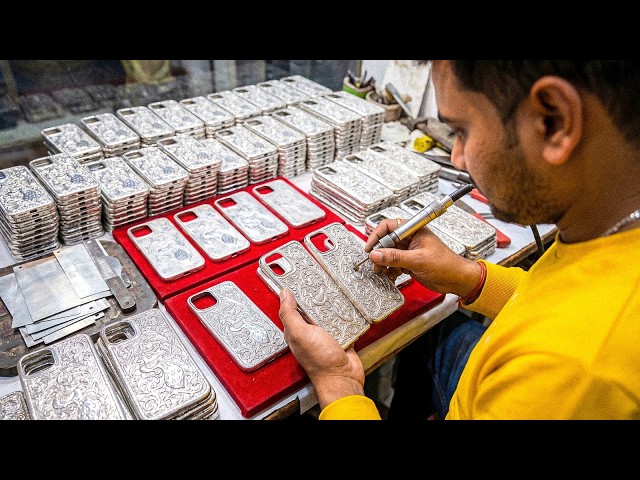 Crafting Luxury Silver Phone Covers | Inside an Artisan Workshop To