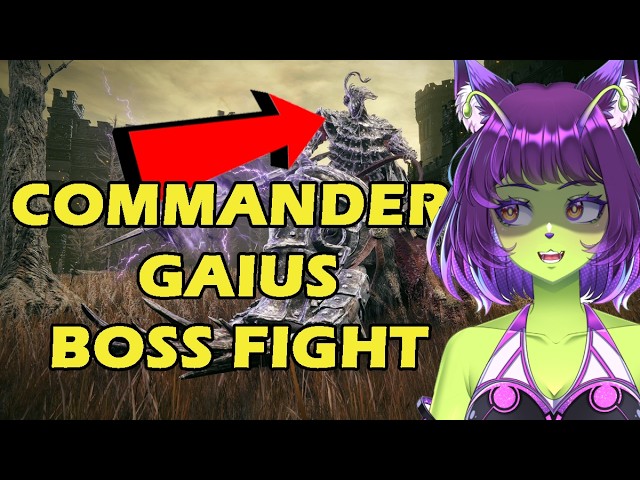 Commander Gaius Boss Fight #eldenring #eldenringshadowoftheerdtree