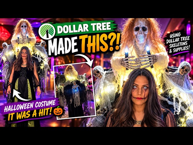 No One Believed This Costume Is a Dollar Tree DIY 🧟‍♀️✨