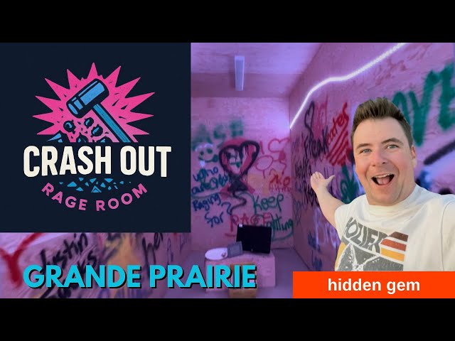 Grande Prairie’s SECRET Rage Room! Crash Out Walkthrough & How It Works