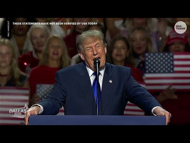Trump tells GOP convention Iran war will end after election, says Pickaxe Mountain strike possible