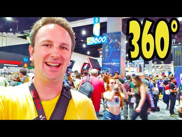 360 Video San Diego Comic Con 2018 Exhibit Hall