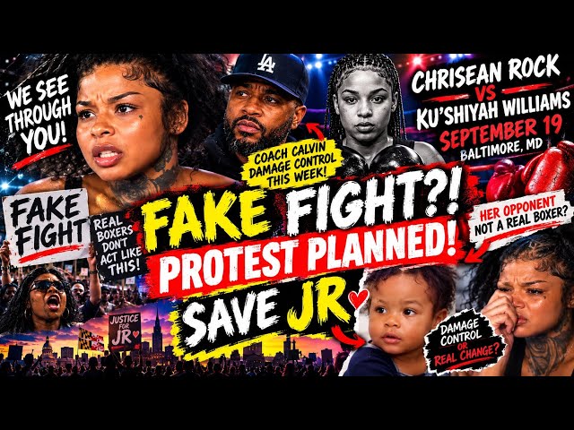 CHRISEAN “FAKE FIGHT” EXPOSED?🚨 Protest Planned for Sept. 19 + Coach Calvin Goes Into DAMAGE CONTROL