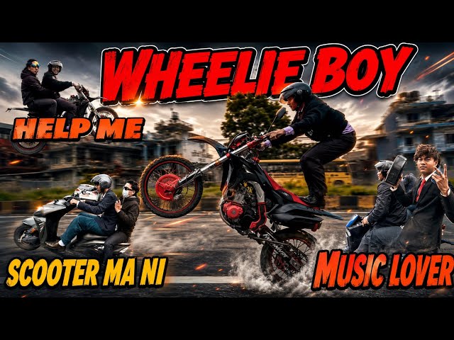 NEW WHEELIE BOY ON TOWNN 😱