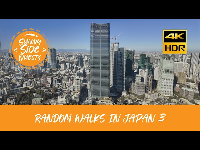 [4K60-HDR] Random walks in Japan Part 3