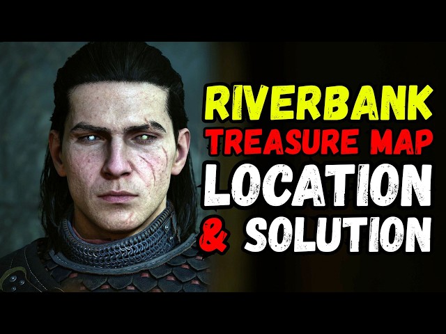 The Blood of Dawnwalker | Riverbank Treasure Map Location & Solution 🗺️🧭 4K 60FPS #dawnwalker