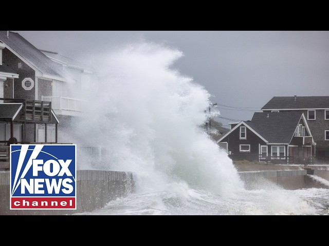 Nor'easter BATTERS East Coast with flooding, travel chaos