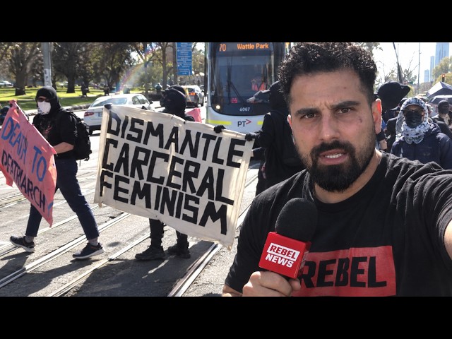 🚨 LIVE: Trans activists try to SHUT DOWN women’s rights rally in Melbourne