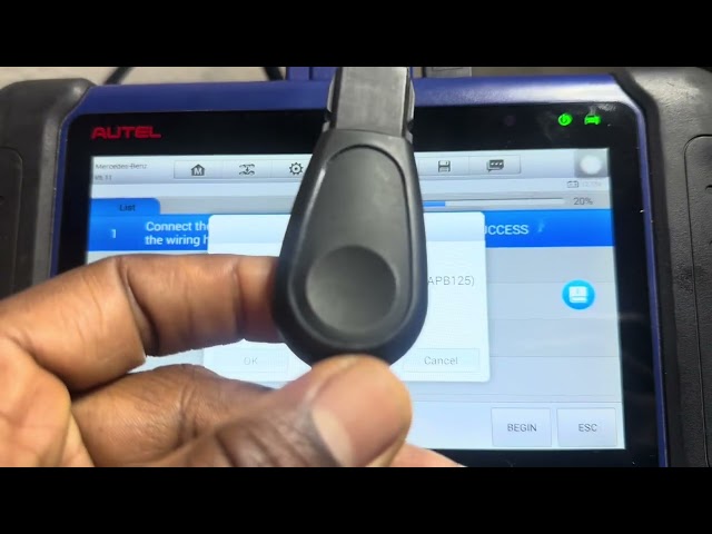 Autel | Mercedes ML350 | All keys Lost Programming | Tutorial